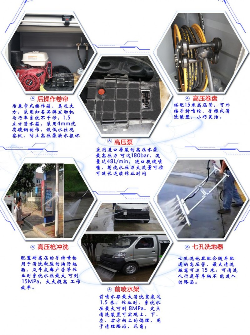 東風(fēng)天錦型道路清洗車(chē)