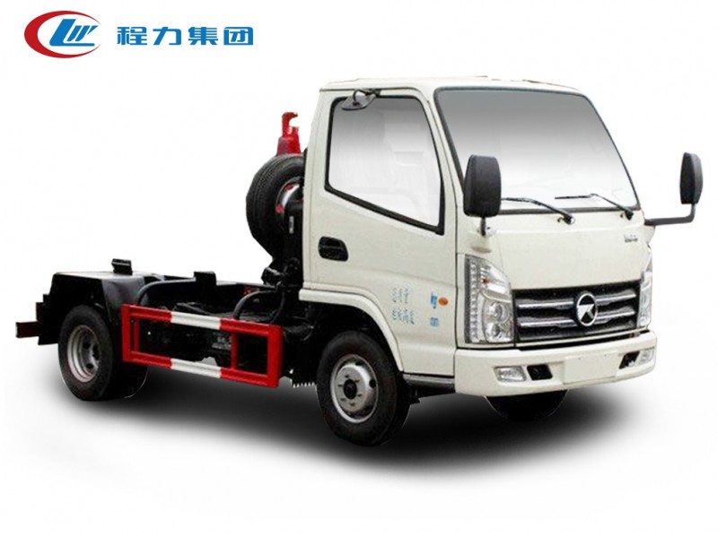 凱馬4方勾臂垃圾車（藍牌）