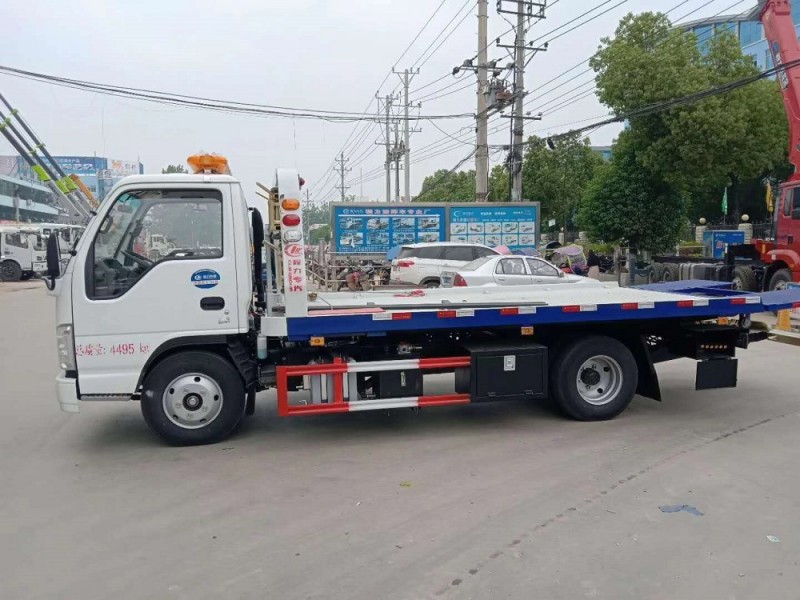 五十鈴藍牌一拖二清障車