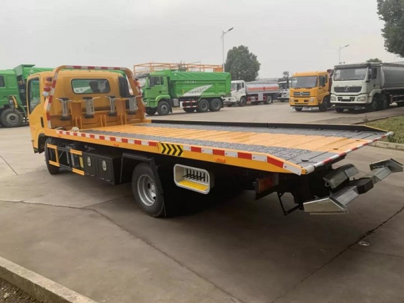 五十鈴(黃牌)一拖二清障車