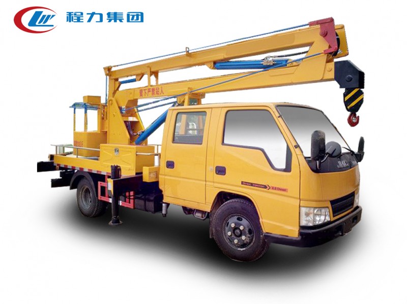 江鈴雙排12米藍(lán)牌高空作業(yè)車