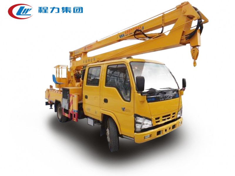 五十鈴雙排座16米高空作業車 五十鈴雙排座16米高空作業車圖片