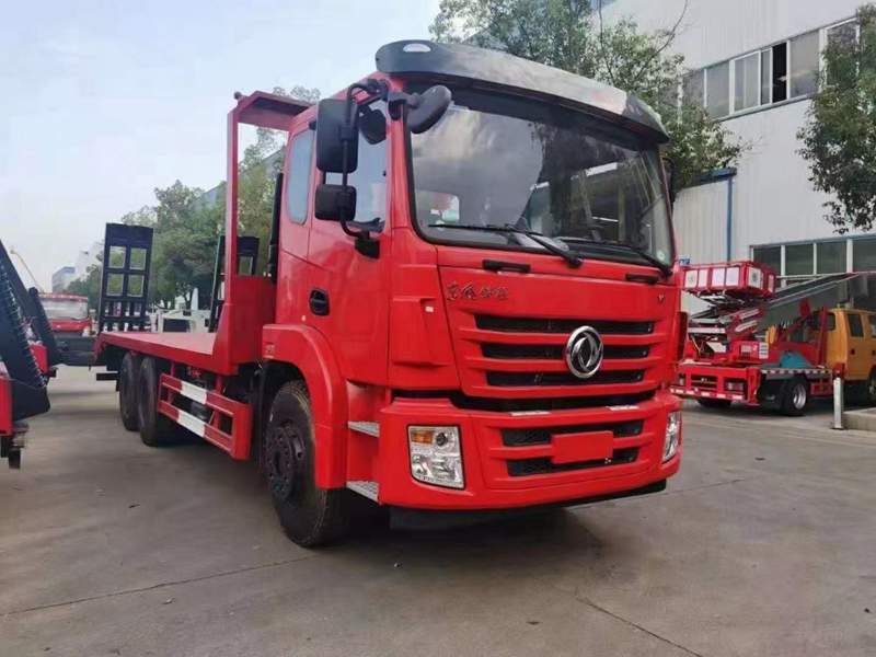 東風錦程后八輪平板拖車